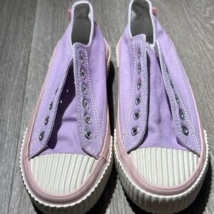 Mutuoni Purple Canvas Women's Sneakers